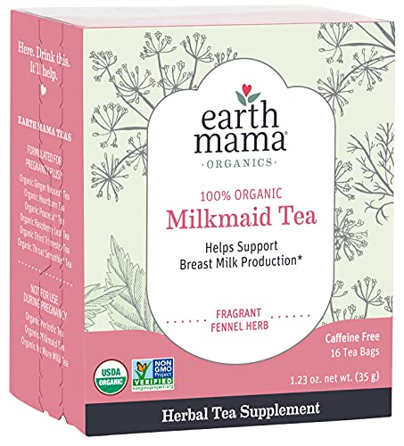 Earth Mama Angel Baby Organic Milkmaid Tea - 16 Ct #TOP2