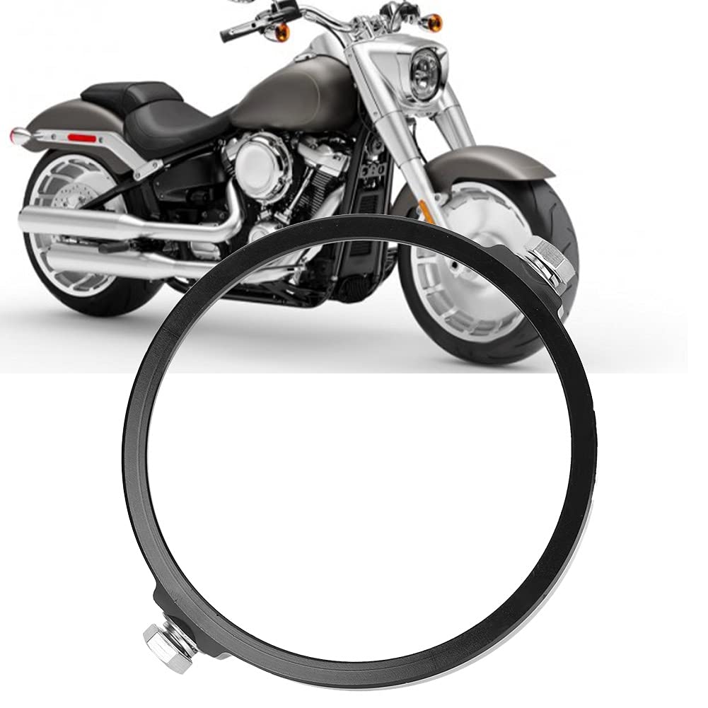 Support Phare Moto/Voiture – Anneau 5,75 Pouces En Fer, Fixation Stable, Ressort Intégré