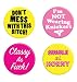 Produktbild Brainbox Candy Funny Rude Buttons 4 Pack  für die Damen.