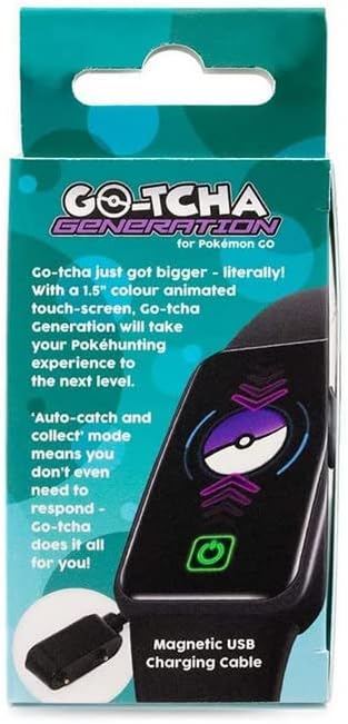 Go-tcha Generation - Accessory for Pokemon Go (1.5" Screen, Vibration, Auto-Catch)