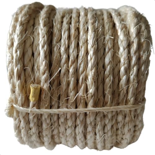 CORDA SISAL LASIS 5MM ARRANHADO DE GATO 15M