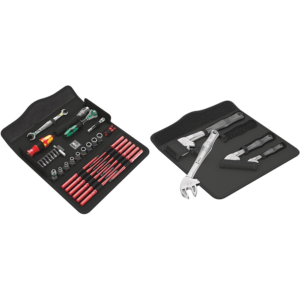 Coffret d'outils isolés Wera Kraftform Kompakt W 1 de 35 pièces avec clés Joker 6004