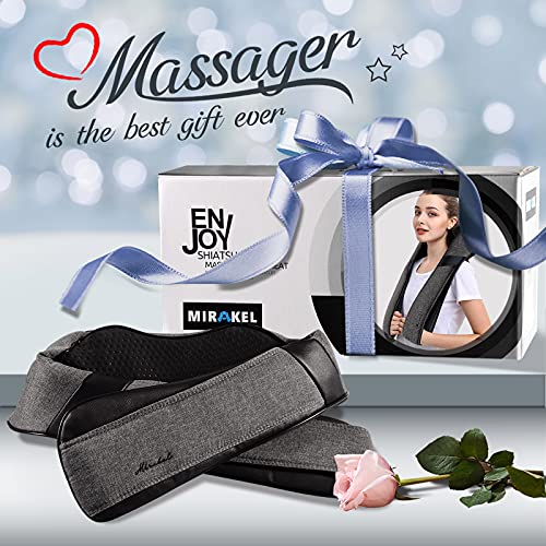 Back Massager Neck Massager With Heat, Neck And Back Massager, Shiatsu Shoulder Massager Gifts For Neck, Back, Muscle Pain Relief, Presents Idea For Christmas, Fathers Day, Mothers Day #TOP6