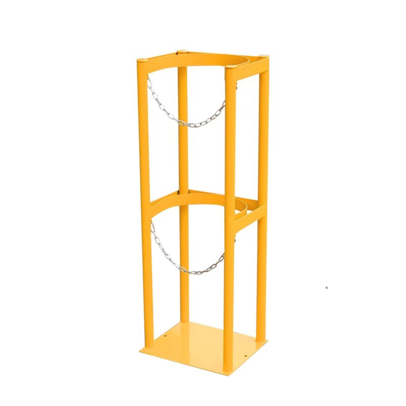 Porte-bouteilles de gaz vertical et support de transport sécurisé pour propane