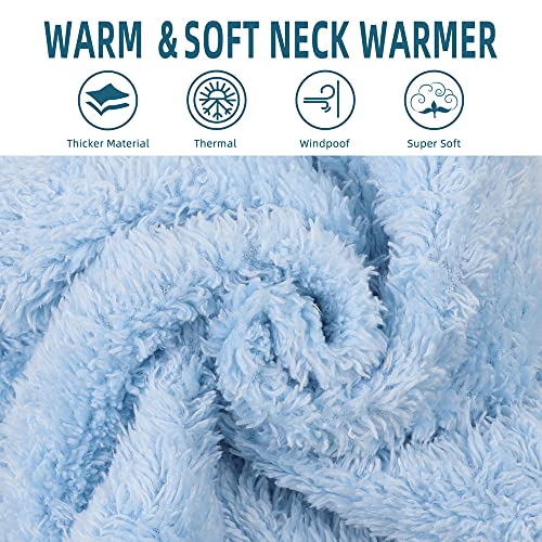 Image of JANGANNSA Fleece Kids Scarf - Warm Winter & Autumn Neck Warmer for Boys & Girls 1-6Y