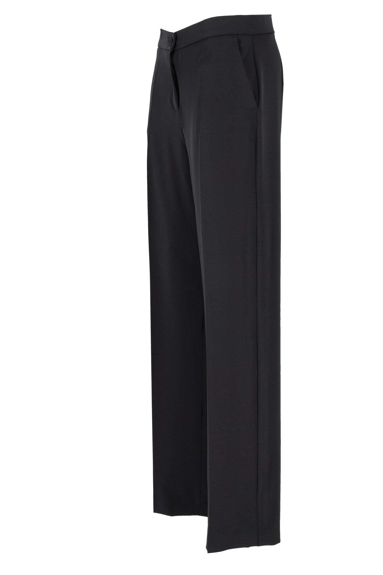 Elena Miro' Elegante Pantalone Nero P128P000260N NERO 46