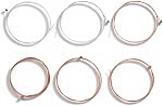 Guitar Strings, Acoustic Guitar Strings Set 6PCS Metal, Replacement Strings, for Beginners Musicians Practice Stage Performance