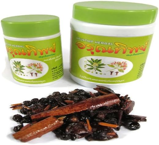 Arunthip Herbal Smelling Salts, Cool Aromatic 100% Thai Herbs For Inhalation for gift