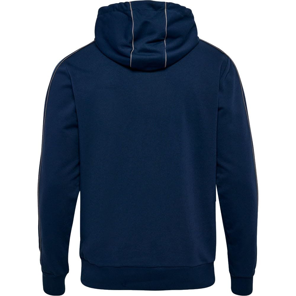 hummel Pulse Piping bluza z zamkiem na całej długości S niebieska