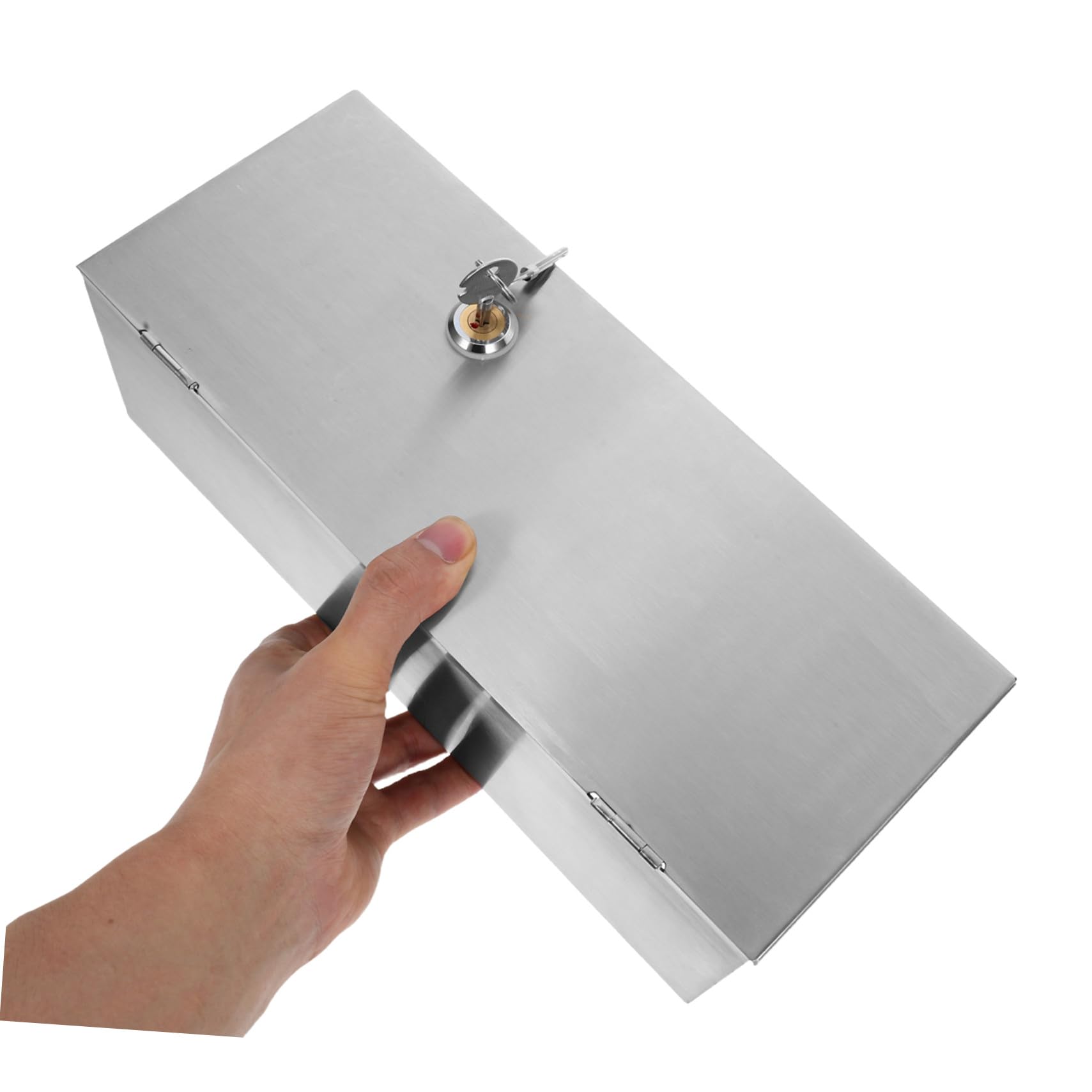 Edelstahl Wetterfeste Outdoor Electl Abdeckung PE 86 mit Diebstahlschutz - Sicherer Steckdosenschutz für Küchen und Büros, & Robust
