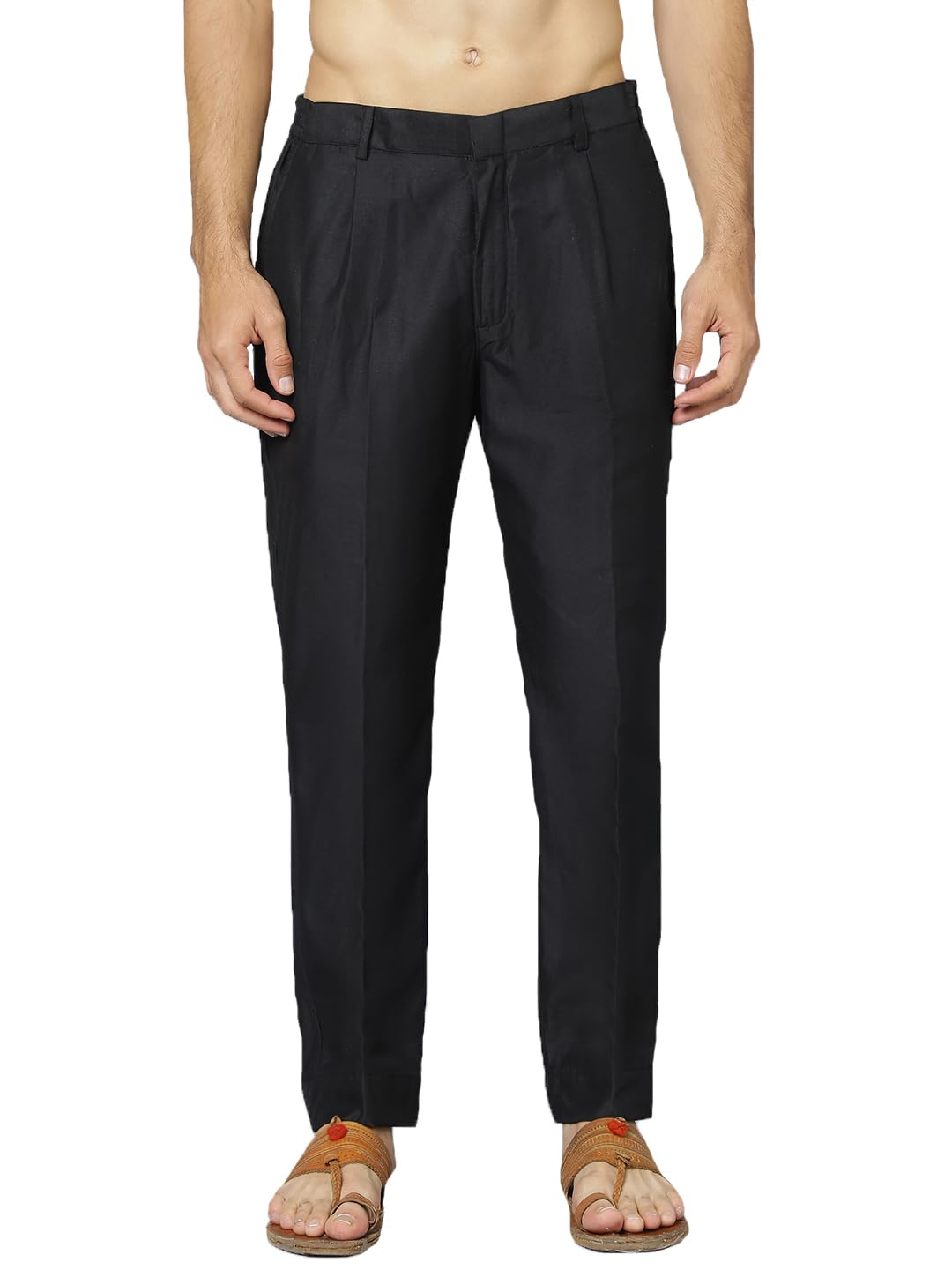 Men's Cream Viscose Pant Style Pyjama | Viscose Pant Style Pyjama For Men-image-13