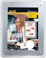 Securit Fenster-Schildhalter A4 grau