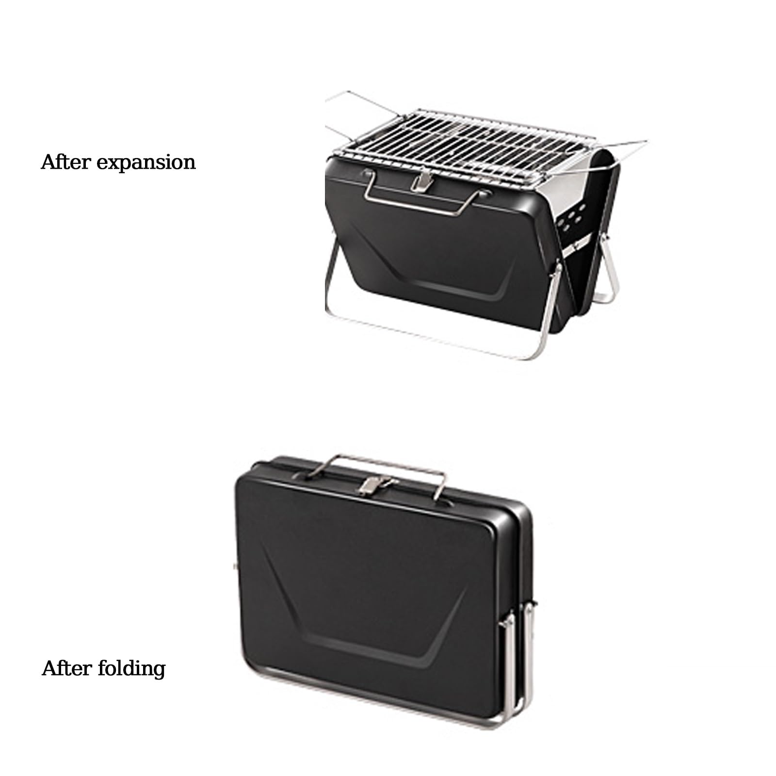 Barbecue grill household outdoor portable barbecue grill folding camping barbecue grill small portable barbecue grill
