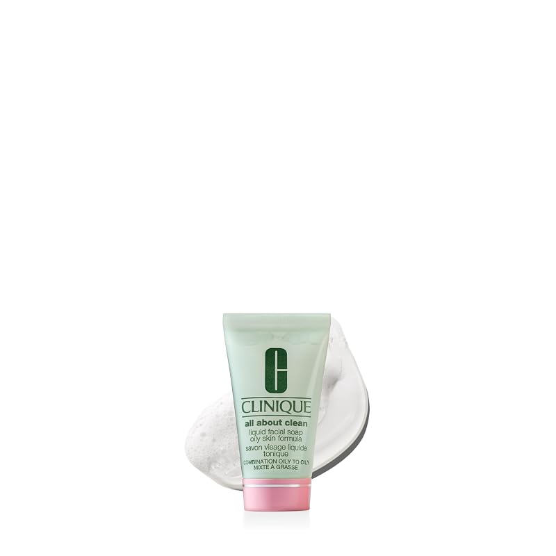 Clinique All About Clean Sabonete Líquido Facial para Pele Oleosa, Type 3 & 4
