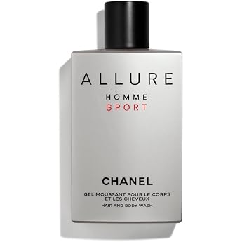 ALLURE HOMME SPORT gel moussant int. 200 ml flacon