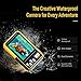 Kansing Underwater Waterproof Digital Camera for Snorkeling FHD 2.7K 48MP Selfie Dual Screen Video Camcorder Point & Shoot Digital Camera