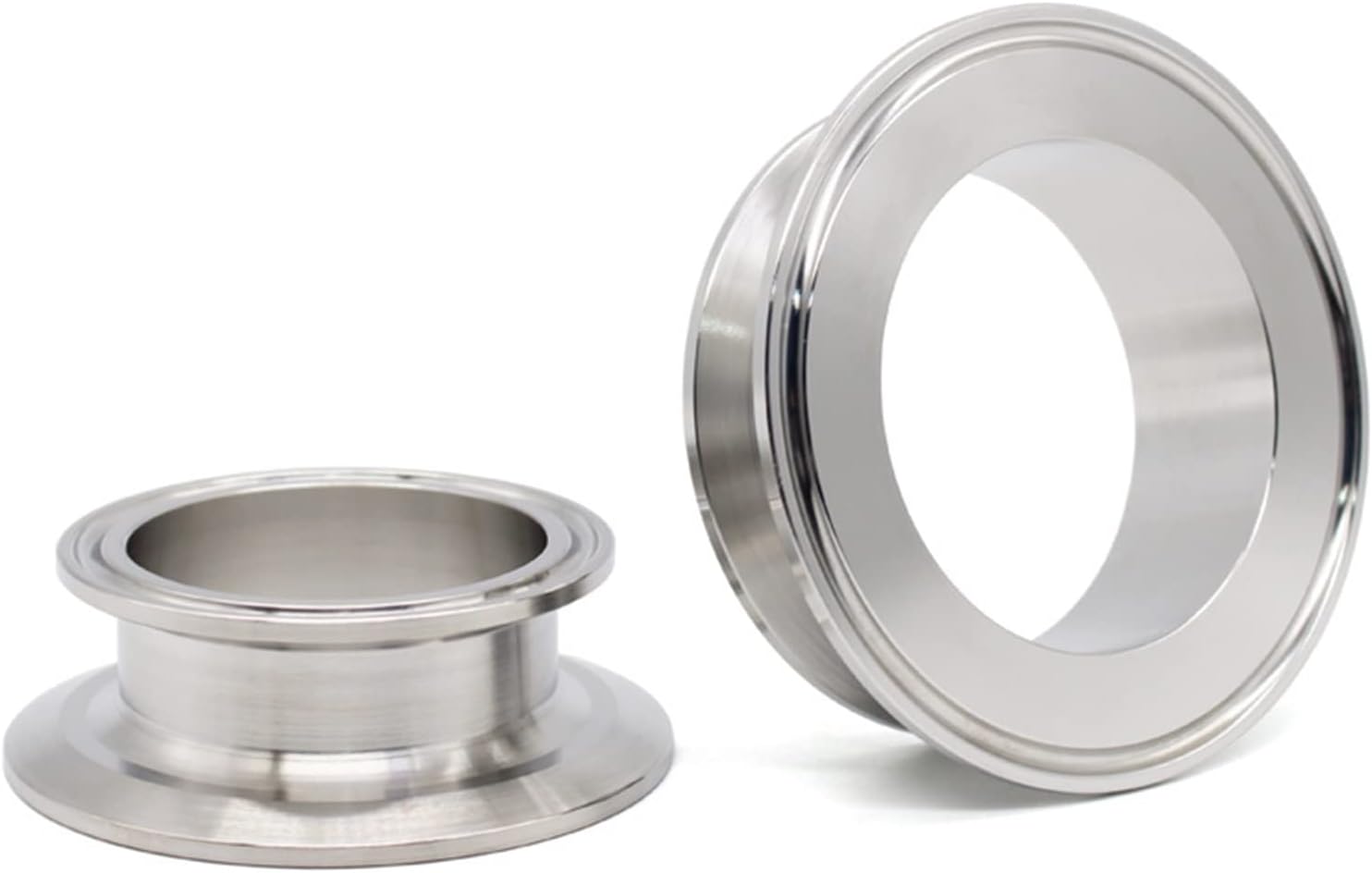 SUS304 Stainless Steel Tri Clamp Reducer End Cap - 1.5" to 4" Ferrule Pipe Fitting 50.5mm to 119mm Various sizes(91mm x 119mm)