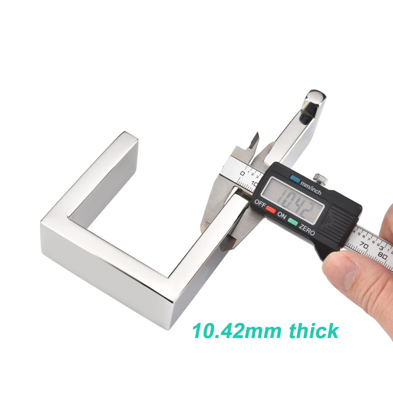 Portarotolo Carta Igienica Senza Fori - Acciaio Inox 304 Cromato | CCKOLE Autoadesivo
