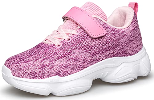Image of Kids Shoes Toddler Boys Girls Running Sports Strap Sneakers | Children Breathable Casual Tennis Walking Athletic School Non-Slip Lightweight