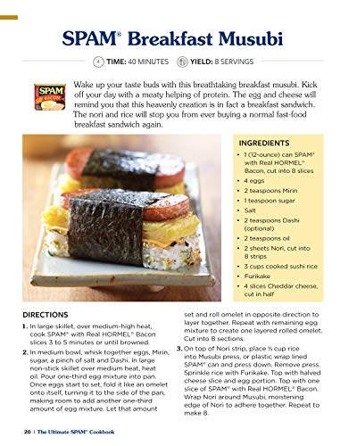 The Ultimate Spam Cookbook: 100+ Quick and Delicious Recipes from Traditional to Gourmet