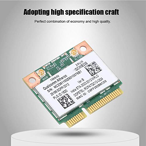 Tarjeta de red ASHATA para Qualcomm AR9565 QCWB335, Mini PCI-E Bluetooth, 150 Mbps, 2,4 GHz, universal para HP/DELL/ACER, etc. miniatura 4