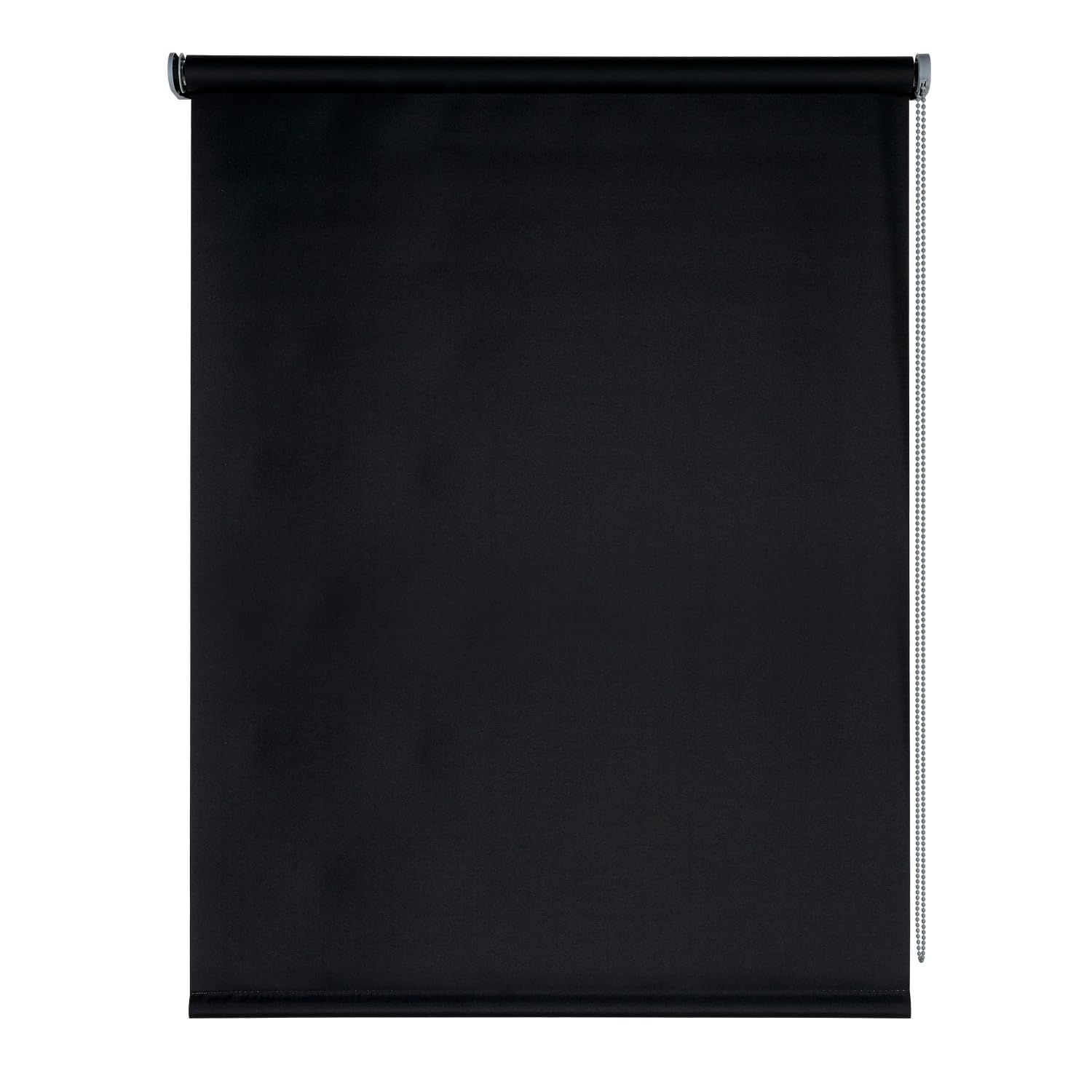 Estores enrollables Opacos Premium, Estor Opaco para Máxima Privacidad con Fácil Instalación en Techo o Pared, Persiana Opaca para Salon o Dormitorio STORESBASIC Negro 140x250