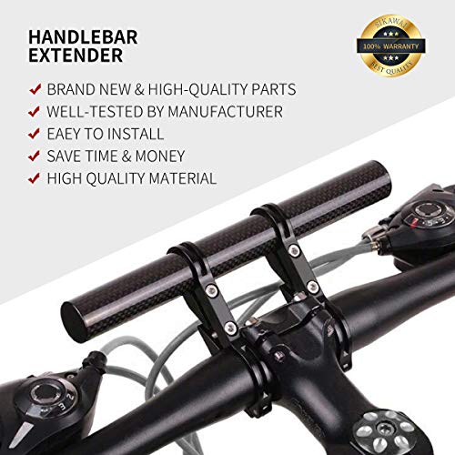 image for Sikawai Handlebar Extender Bicycle Aluminum Alloy Bracket Extension Do