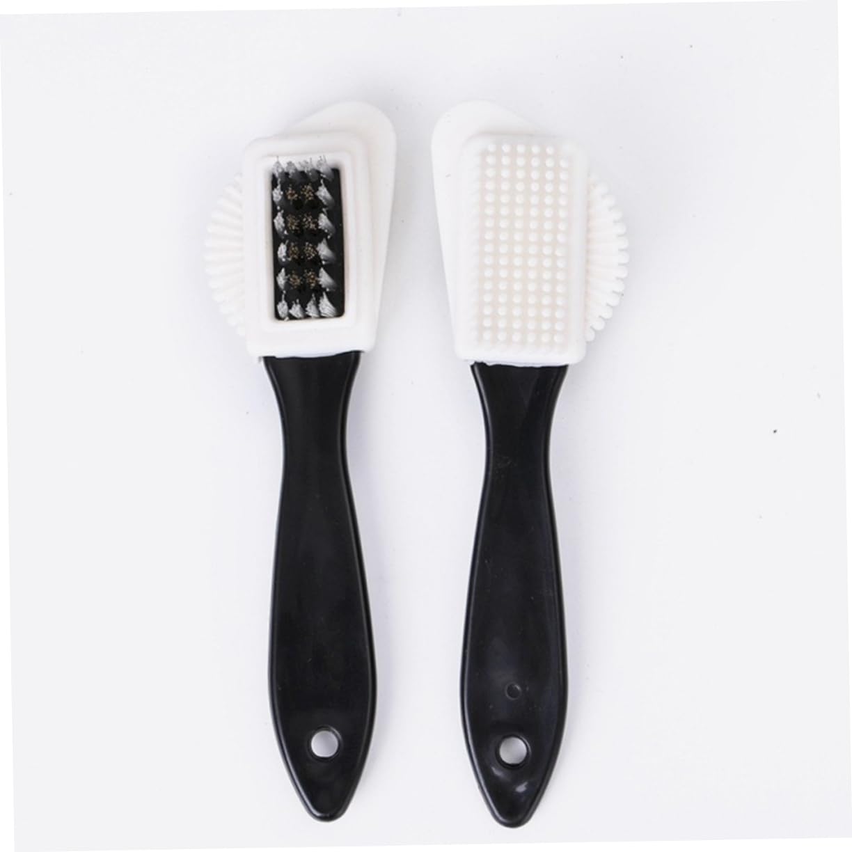 FOMIYES 5 Sätze Schuh Sauber Schuhe Glänzen Bürste Schrubben Schuhbürste Mit Borsten Schuhbürstenreiniger Schuhputzbürste Schuhputzset Stiefelpolitur-kit Holz 2 Stücke * 5