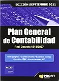  Plan general de contabilidad Real Decreto 1514/2007: ncluye desplegable de cuentas, CD-Rom con Conta Plus Basic más consultas y resoluciones del ICAC