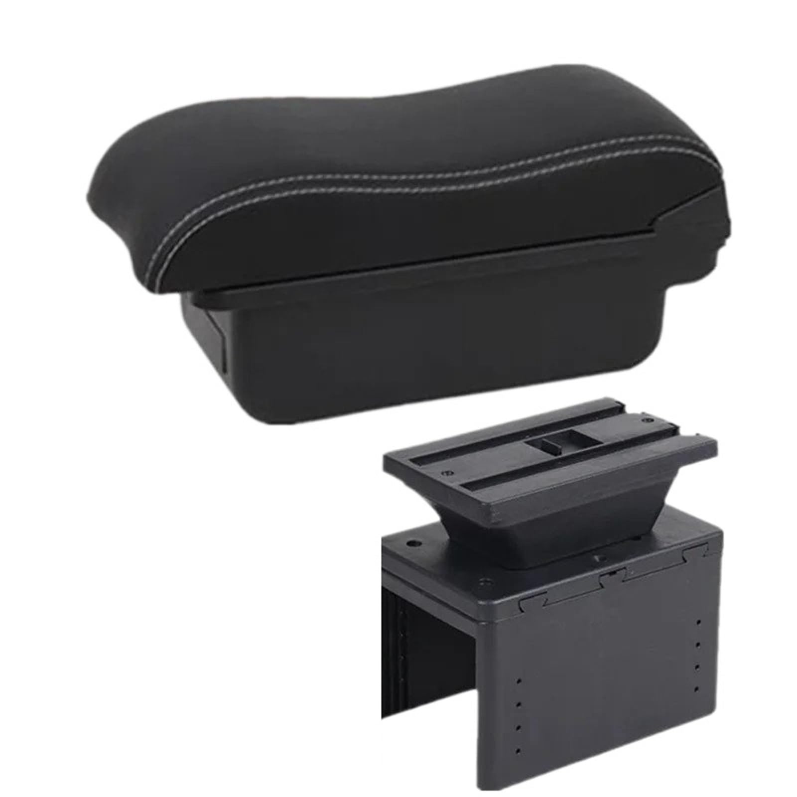 BYHGFDEA Armrest Storage Box For Captur For Clio 5 Armrest Central Storage Box Retrofit Interior Car Accessories