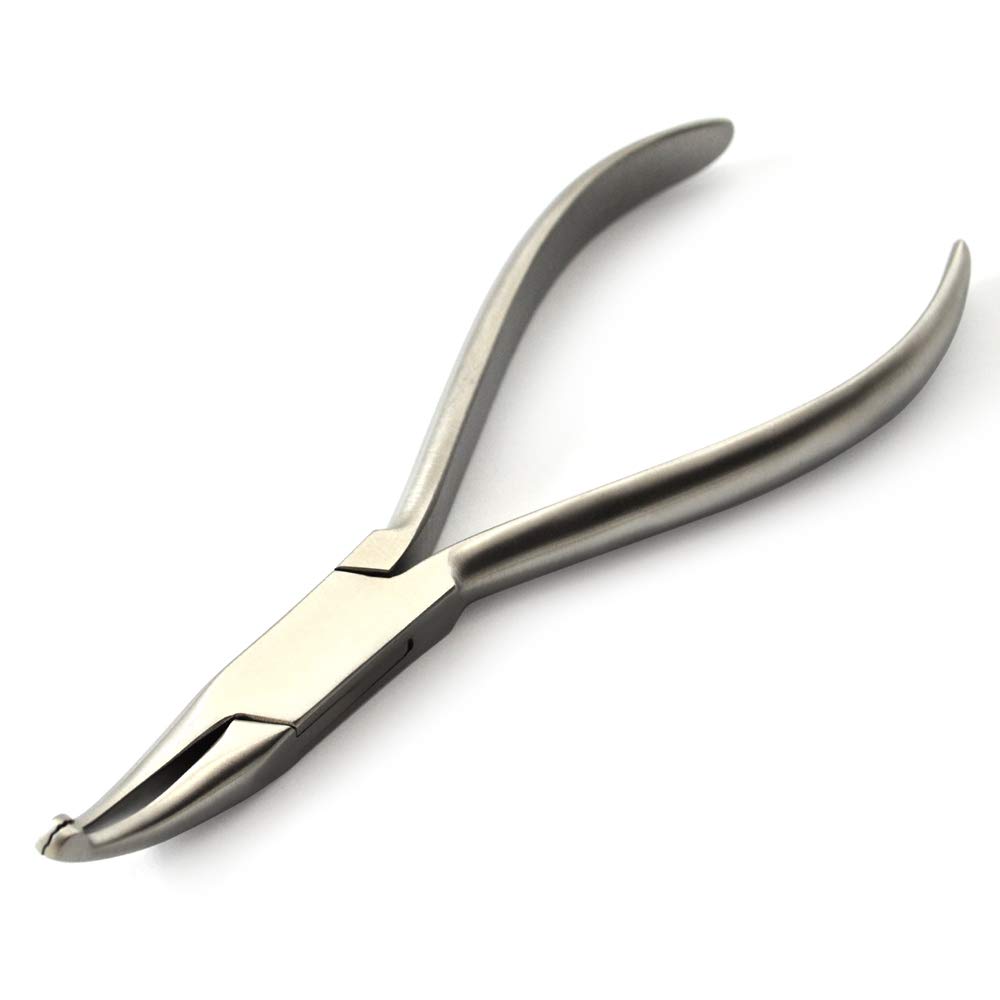 Dental Pliers Braces Wire Bending Loop Forming Orthodontic Pliers Bracket Remover Band Arch Wire Cutters (Weingart Slim TC Plier)