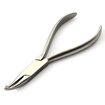 Dental Pliers Braces Wire Bending Loop Forming Orthodontic Pliers Bracket Remover Band Arch Wire Cutters How Plier Curved