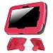 Fintie Leapfrog Epic Case - Premium PU Leather Standing Carrying Cover with Car Headrest Mount Holder Function for Leapfrog Epic/Leapfrog Epic Academy Edition 7" Android-Based Kids Tablet, Magenta