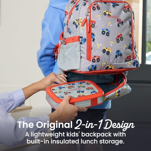 Image of Bentgo Kids 2-in-1 Backpack & Insulated Lunch Bag with Padded Straps