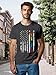 Ascrazy Mens Pride Shirts Gay Pride Flag T-Shirt LGBTQ Ally Rainbow Tee LGBT Equality Blouse Tops