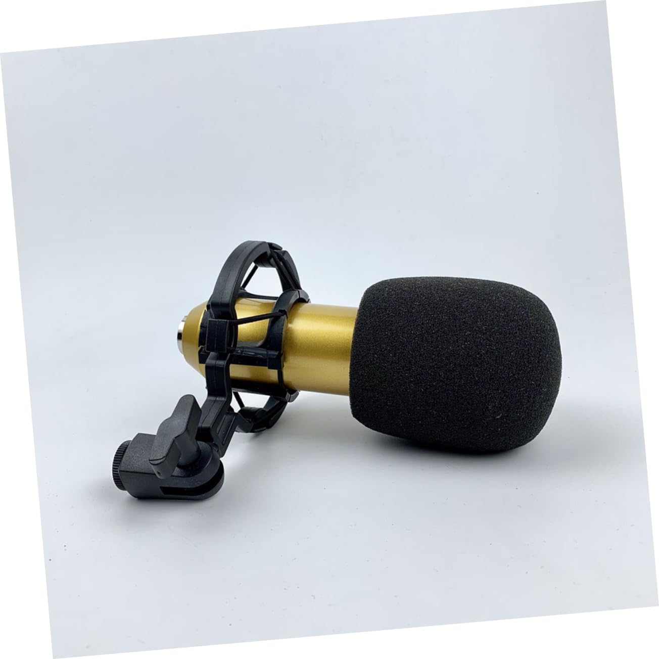 Microphone à Condensateur Doré BM-800 à Double Couche pour Conférence