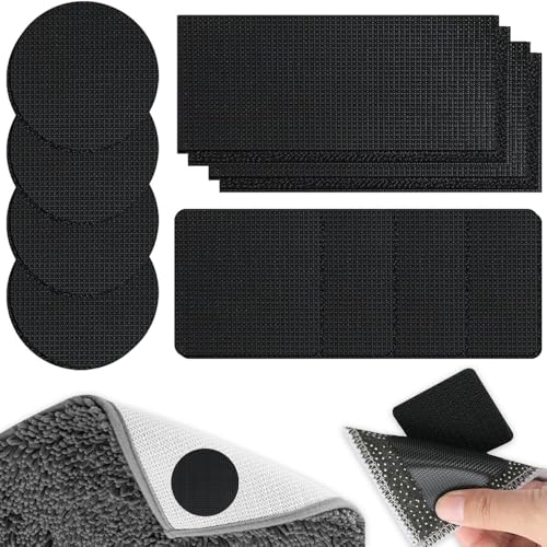 Rug Gripper for Carpeted Floor, Stop Rugs from Sliding on Carpet, Washable Reusable Sticky Grips for Carpeted Hardwood Floor Sofa Cushion Car Boot Liners (54, 3 size)