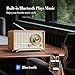 YOWGUIF AM FM Radio Classic Retro Wood Table Radio Bluetooth Speakers Radios Plug-in Wall with Rotary Knob Great for Home, Office