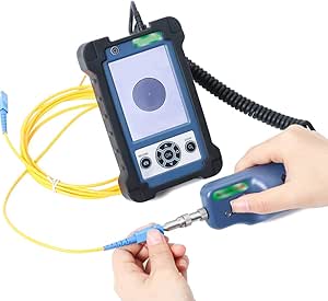 Handheld Fiber Optic Inspection Probe Kit, 400X Magnification Fiber ...