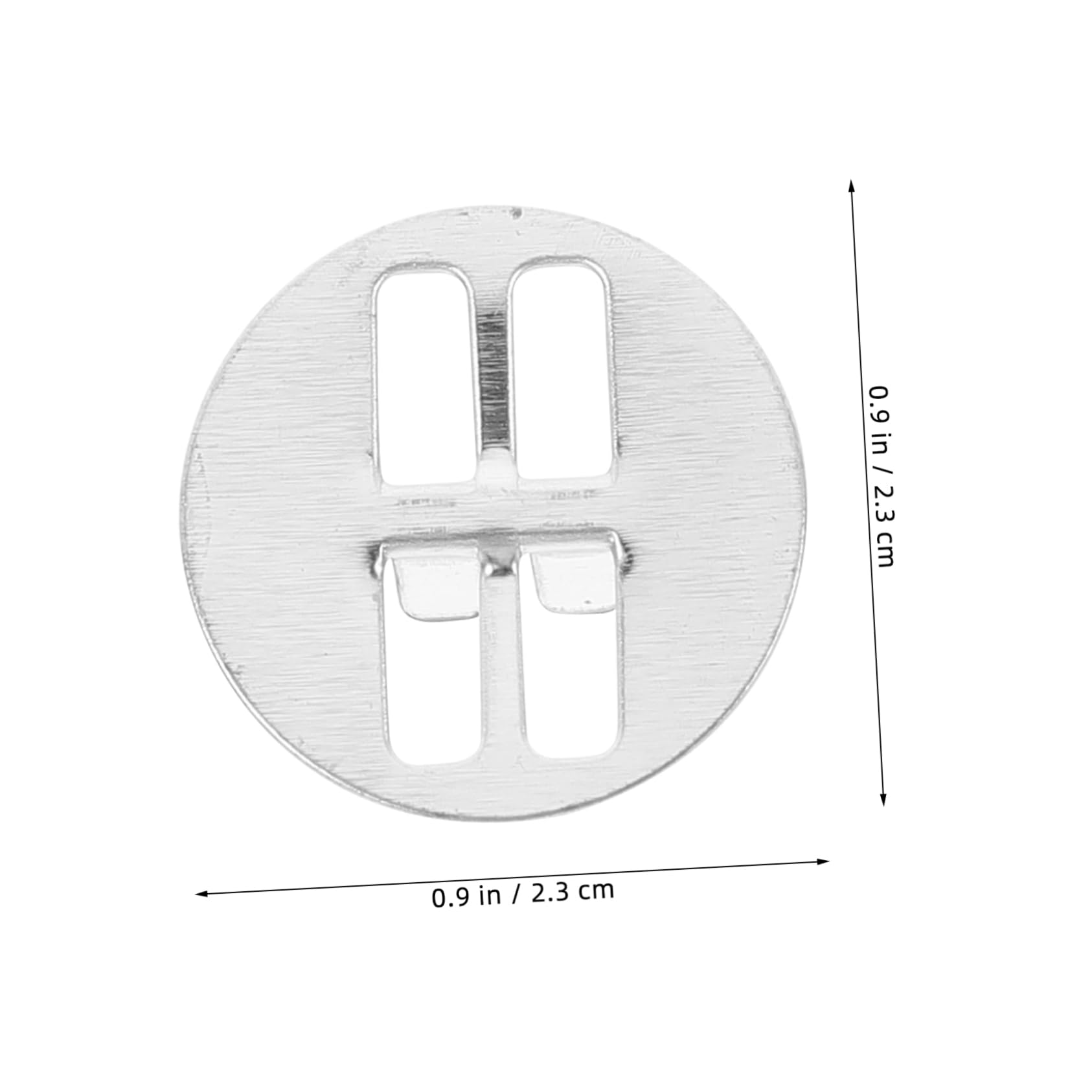 STOBAZA 100pcs Candle Wicks Metal Clips Heavy Duty Wick Holders for Crafting Construction Stable Flame for Candle Making Essential Accessories for Wax Working