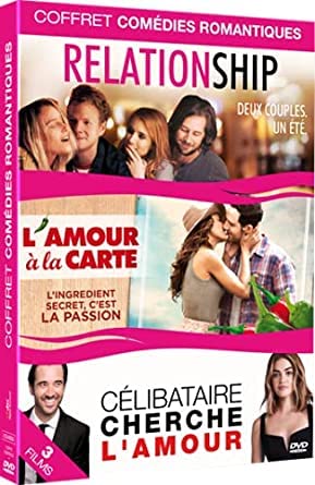 Películas en DVD Romantic Comedy pack triple importado de origen francés sin castellano
