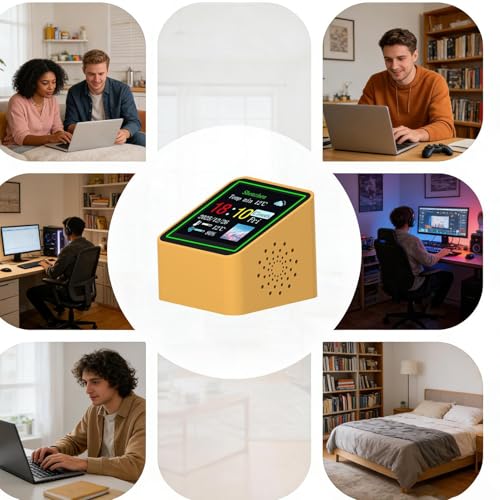 Reloj digital con tiempo para regular la humedad y temperatura en habitaciones 5