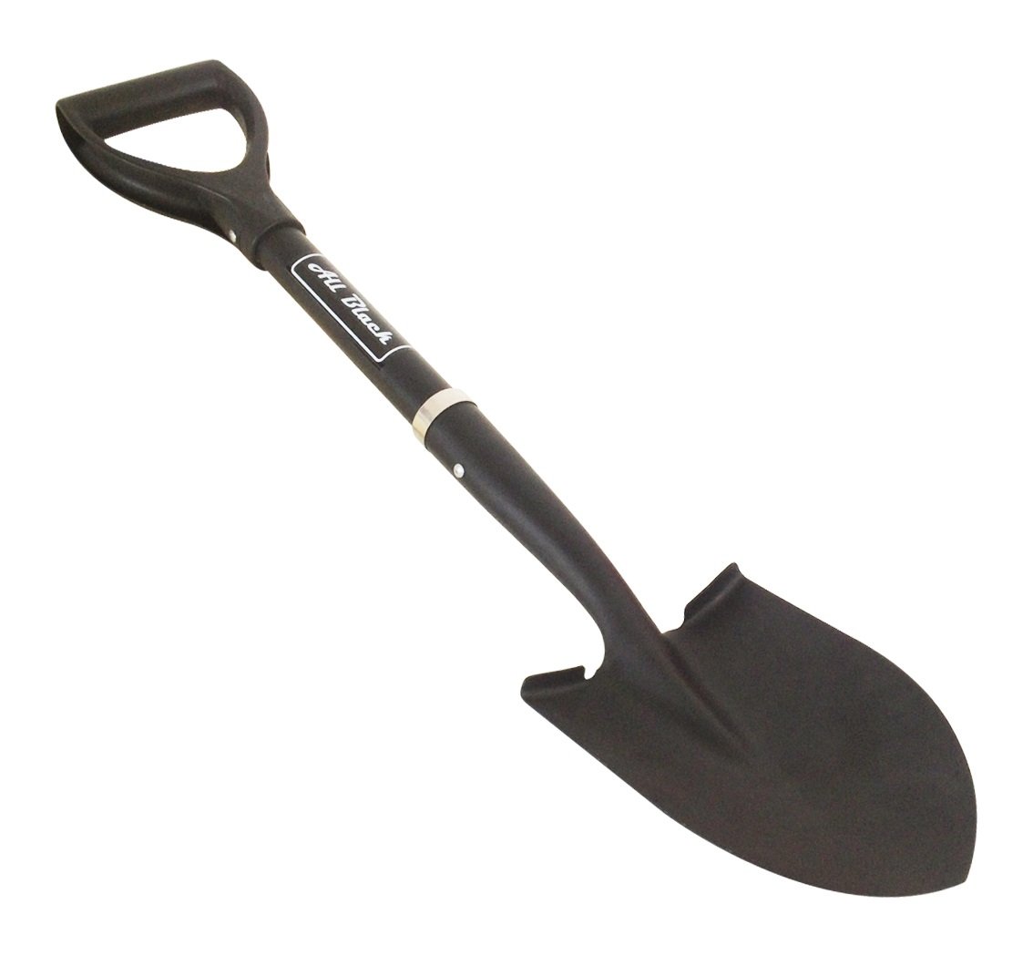 MINI PALA VANGA IN ACCIAIO XT ALL BLACK PER CERCAMETALLI METAL DETECTOR GARRETT