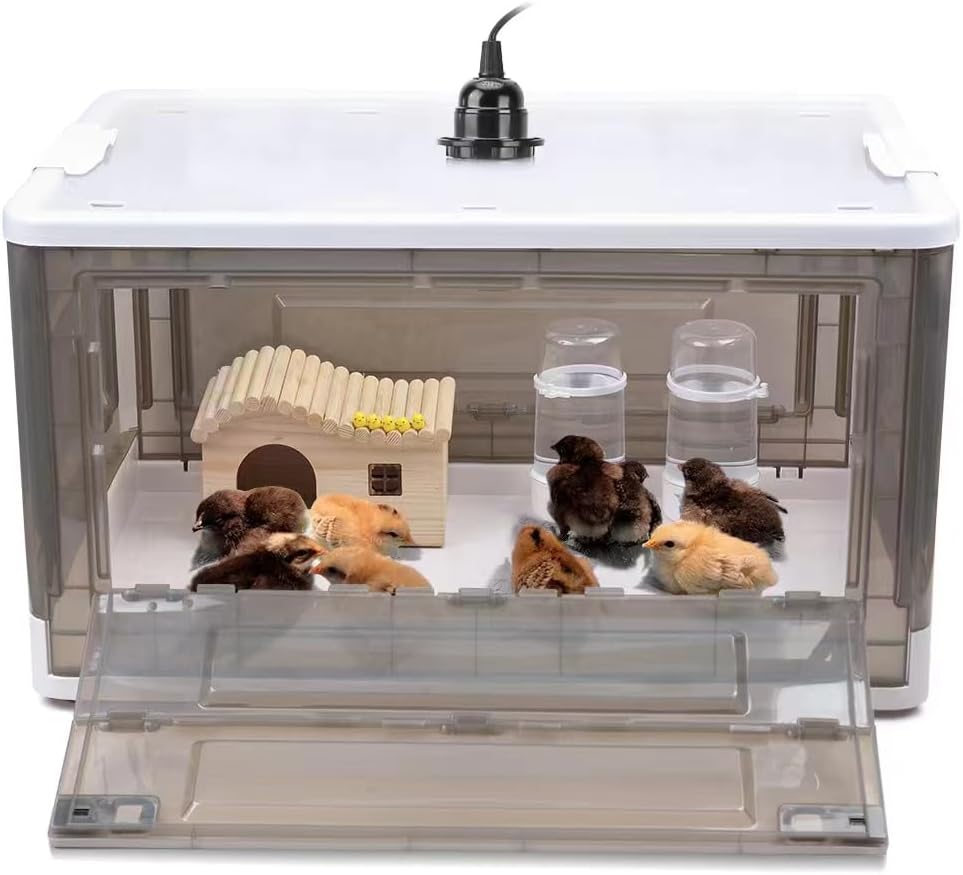 HKDQ Chick Brooder,Brooder Box for Chicks,Brooder Heater
