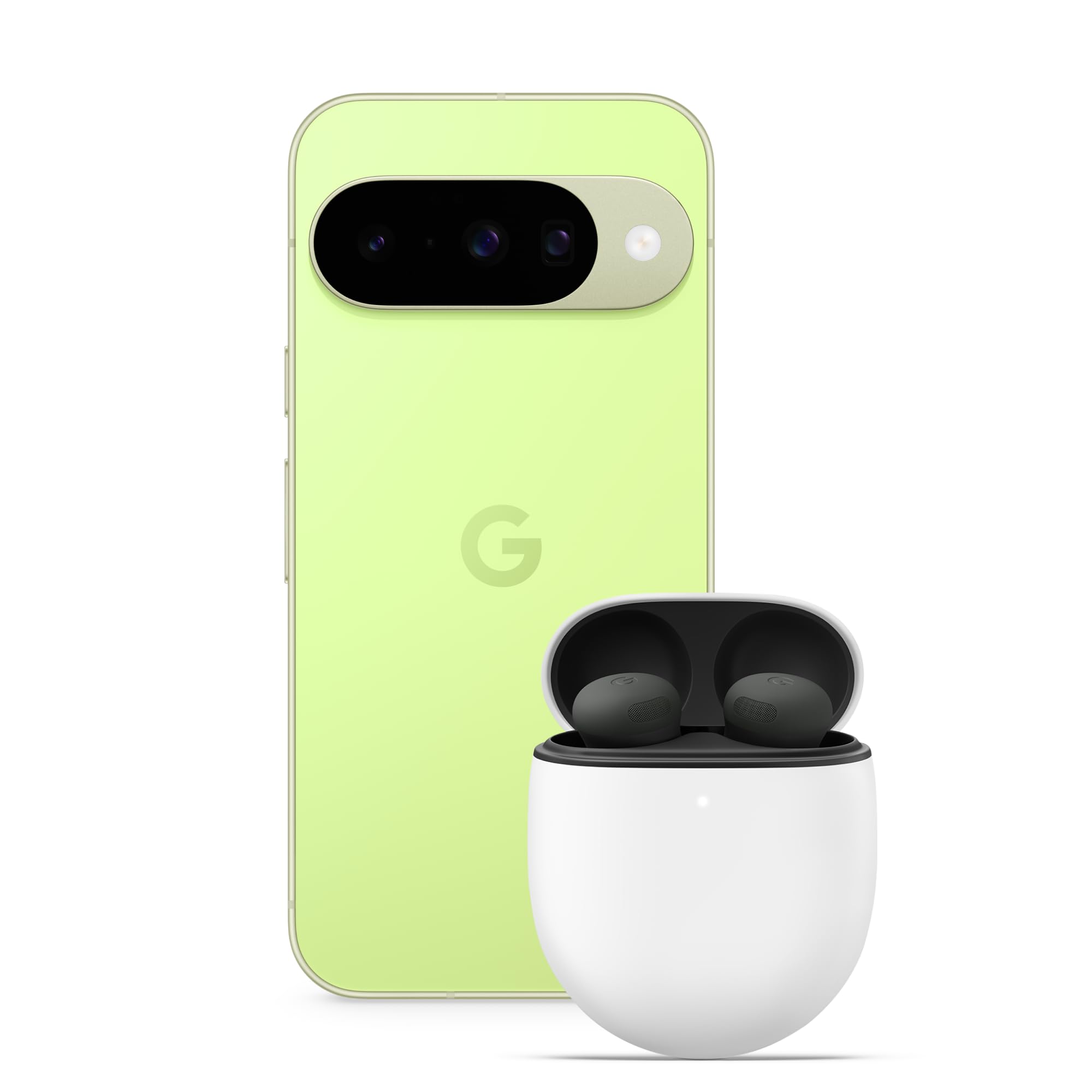 Google Pixel 10 - Smartphone Android sbloccato con Gemini, tripla fotocamera posteriore avanzata, autonomia di oltre 24 ore e display Actua 6,3" - verde cedro, 256GB+Pixel Buds Pro 2
