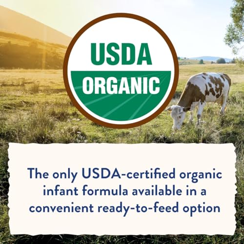 Similac Organic Infant Formula, Easy to Digest, USDA-Certified Organic, Ready to Feed, 32-fl-oz Bottle, Pack of 6 - image 4