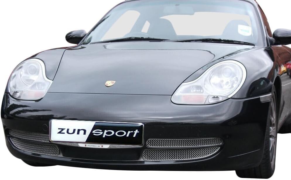 Zunsport Compatible With Porsche Carrera 996 (Manual/Tiptronic) - Outer Grill Set - Silver finish (1997 to 2002)