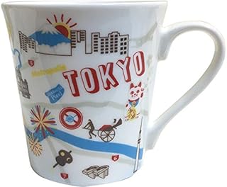 オフィス六・7 マグカップ T型 東京イラスト 300ml マップマグ MUG228