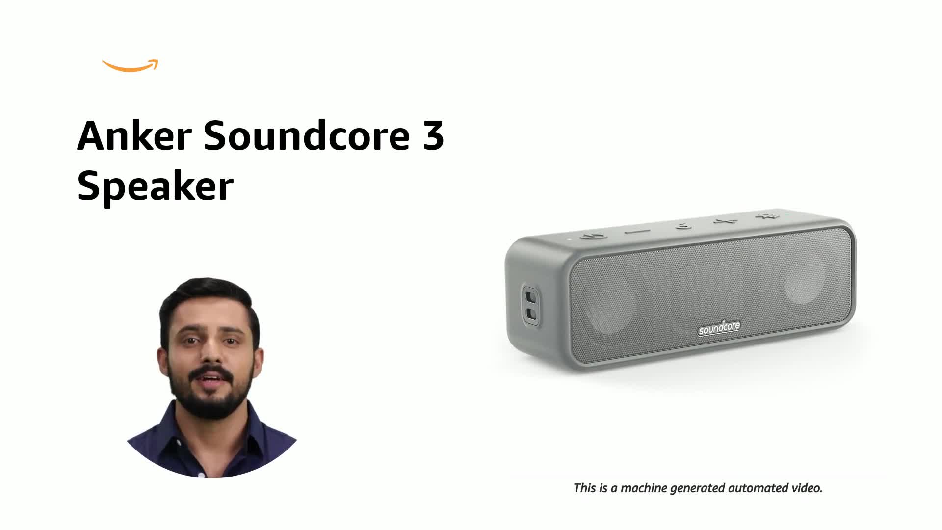 Anker Soundcore 3 Bluetooth Speaker/IPX7 Waterproof/Titanium