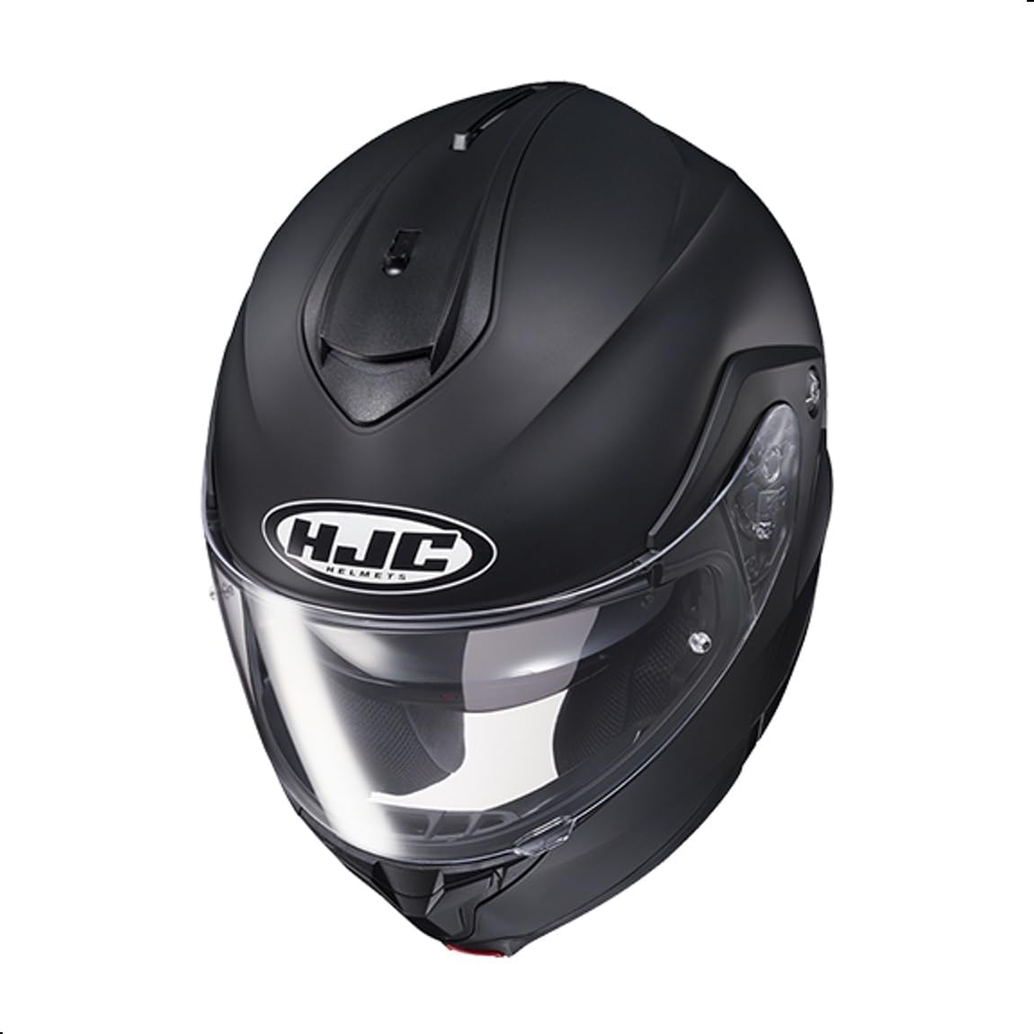 HJC C91 Solid Modular Motorcycle Helmet with HJ-17 Pinlock Shield, DOT Approved (Semi Flat Black, XXX-Large)